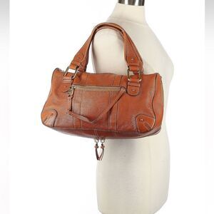 Marc Jacobs brown leather satchel